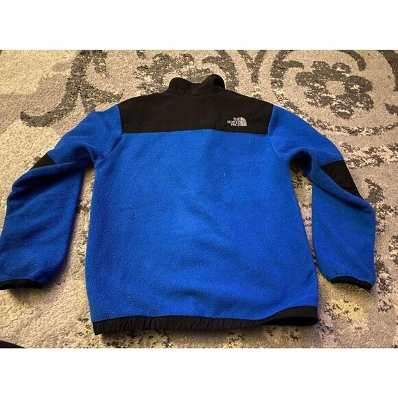 Big Kids Boys The North Face Track Coat Zip Jacket Blue Navy Large 14/16 - Picture 6 of 6